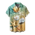 thumbnail image 5 of SCSAlgin Hawaiian Button Down Shirt Unisex, Short Sleeve Tropical Summer Shirt for Beach, Spring, Holiday & Birthday Gift, 5 of 5