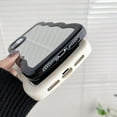 thumbnail image 5 of Simple Colorful Complementary Mirror Phone case with Curly Border Wave Pattern, Multi-Color Options for iPhone 15 14 13 12 11 Pro Max XS XR X 7 8 Phone Cases (Clear Color,iPhone XR), 5 of 8