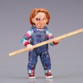 thumbnail image 3 of Figuras De Acción De Muñecas Chucky Figuras movibles de Chucky aterradoras, decoración del hogar, figura de Chucky NECA para fanáticos de las películas Ehuebsd  libre de BPA, 3 of 9