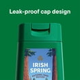 thumbnail image 6 of Limited Edition Irish Spring Redwood Moisturizing Body Wash for Men, 24-hour Fresh, Face and Body Wash, Men’s Body Wash, Paraben Free, Evergreen Forest Scent, 20 fl oz Bottle, 6 of 12