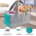 thumbnail image 4 of Bolsos multifuncionales Caddy Bolso organizador de fieltro de gran capacidad con asa, 4 of 8