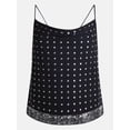 thumbnail image 5 of No Boundaries Studded Cowl Neck Cami, Women's XXS-XXL, 5 of 5