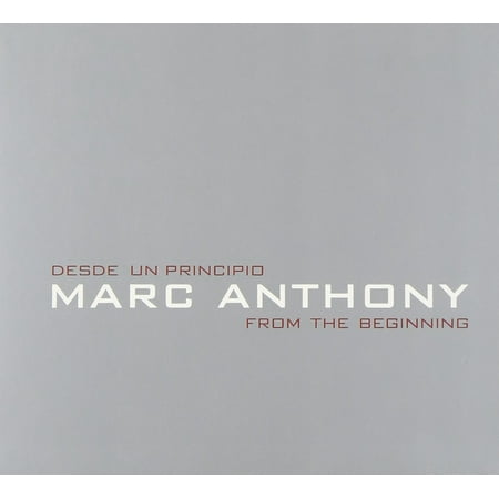 Desde Un Principio: From The Beginning By Marc Anthony Format Audio CD From (Best Sounding Audio Format)