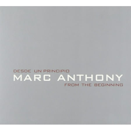 - Desde Un Principio: From The Beginning By Marc Anthony Format Audio CD From USA