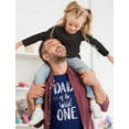 thumbnail image 2 of Tstars Men's Gifts for Dad - Father's Day Shirts - Dad of the Wild One Shirt - Funny and Humorous T-Shirt - Gift for First Birthday, Father's Day, - Cool and Comical Present for Dads, 2 of 7
