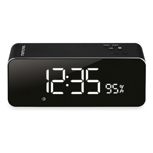 Memorex Memorex Aluminum Wireless Clock Radio Memorex Aluminum Wireless Clock Radio