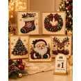 thumbnail image 2 of DIY Christmas Pearl Diamond Painting Art Kit with Frame, Pearl Diamond Art Kits for Adults, Creative Diamond Art Kits for Christmas, 2 of 9