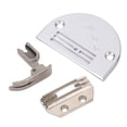 thumbnail image 1 of Kit De Prensatelas De Perro De Alimentación Con Placa De Aguja, Acero Inoxidable De Alta Resistencia, Fácil De Reemplazar, Juego De Máquina De Coser Industrial, Larga Duración,, 1 of 7