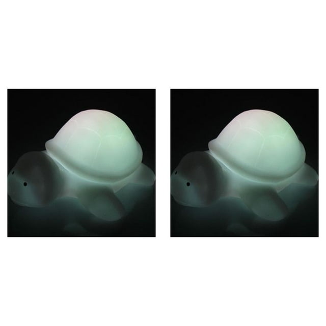 Maytalsory Night Light Lovely Delicate Multi-Color Changing Cartoon Bedside Lamp Modeling Table Lights Party Decoration Home 2Set