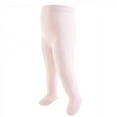thumbnail image 5 of Touched by Nature Baby Girl Organic Cotton Tights, Lt. Pink Black, 9-18 Months, 5 of 5