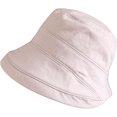 thumbnail image 5 of CoCopeaunts Plain Bucket Hat Ladies Outdoor Sun Protection Bucket Hats for Women Travel Roll Brim Fisherman Hat Casual Wear, 5 of 8