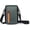 dark green, variant on Camera Insert Bag Lens Cube Case Compatible with | Bottom and Side Zipper Openings, Adjustable Strap, Compatible with