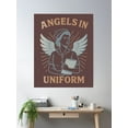 thumbnail image 2 of Angels In Uniform – Vintage Nurse Poster Wall Art, Modern Wall Decor, 24x36 UNFRAMED, 2 of 3