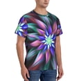 thumbnail image 5 of Rocae Colored Abstract for Men's Moisture-Wicking Crew Tee - T-Shirt for Sports, Outdoor Activities, and Casual WearXX-Large, 5 of 9
