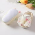 thumbnail image 5 of Non-Slip Princess Shoes Christening Crib Shoe and Headband Set for Baby Girl, 5 of 5