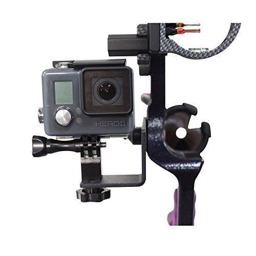 SAS Metal Camera Bow Mount Stand for GoPro Compound Bow Archery