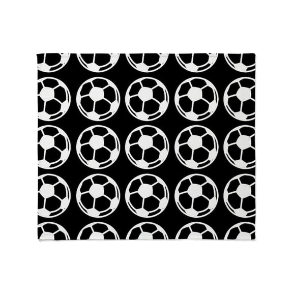 CafePress - Soccer Balls Throw Blanket - Soft Fleece Throw Blanket, 50"x60" for All Ages