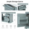 thumbnail image 5 of Kadyn Modern Bathroom Vanity,Bathroom Cabinet,36" Bathroom Vanity Set with Ceramic Undermount Sink, 2 Tip-Out Drawers & Soft-Close Hinges, Grey, 5 of 9