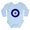 Sky Blue, variant on CafePress - Nazar Amulet Evil Eye Protection Body Suit - Long Sleeve Cotton Baby Bodysuit