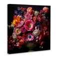 thumbnail image 4 of Stupell Industries Dark Full Bouquet Botanical & Floral Painting Gallery Wrapped Canvas Art Print Wall Art, 36 x 36, 4 of 8