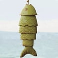 thumbnail image 6 of HBBKVI Fall Decor Home Decoration Metal Brocade Fish Wind Chime Metal Wind Chime Pendant, 6 of 8