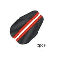 thumbnail image 3 of LLC 2Pcs Carbon Fiber Rear View Mirror Rain Cover for GM Auto Parts, 3 of 5