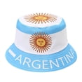 thumbnail image 2 of HNMKIU Unisex Argentina Bucket Hat Wide Brim Sun Shading Headwear Soft Comfortable Suitable For Outdoor Travel Daily Leisure Seaside Casual Sun Cap for Man Women g-Sky Blue,One Size, 2 of 3