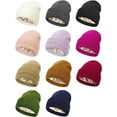 thumbnail image 7 of YooGuoGuo Winter Beanie Hats for Women Satin Lining Wool Knit Caps Warm Skull Caps for Fall Cold Weather Gift, 7 of 7