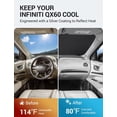 thumbnail image 3 of Protector Solar para Parabrisas Proadsy 2025 Actualizado para Infiniti QX60, 3 of 9