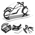 thumbnail image 4 of Motorcycle Shaped Sunglasses Stand Acrylic Eyewear Display Rack Eyeglasses Displat Holder Stand, 4 of 9
