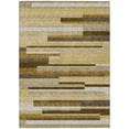 thumbnail image 2 of Addison Rugs Chantille Indoor/Outdoor Transitional Stripes Khaki Washable Rectangle Rug, 3' x 5', 2 of 6