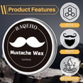 thumbnail image 3 of Cera para bigote RAQEHO, sin perfume, de fijación fuerte, 30 ml, para hombre, 3 of 7