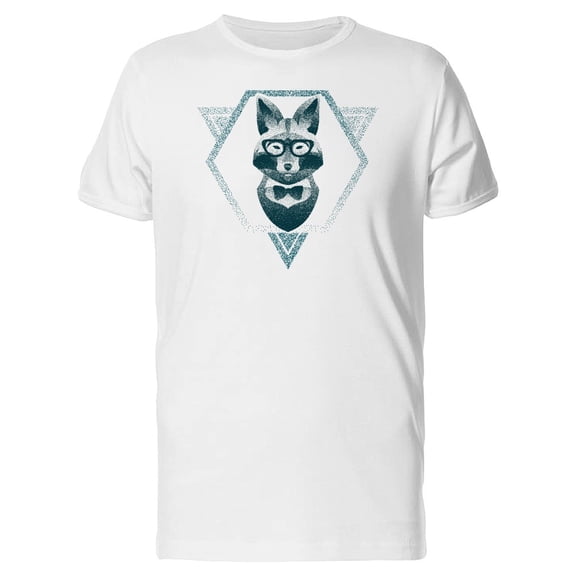 Grunge Abstract Hipster Red Fox Tee Men's -Image by Shutterstock
