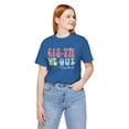 thumbnail image 3 of Sista We Out, Teachers, Bella & Canvas, Cotton Short Sleeve T-Shirt, S-5XL, 3 of 6
