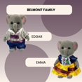 thumbnail image 4 of OLEOCA Figuras de elefante grises, set de 2 con ropa, 4 of 7