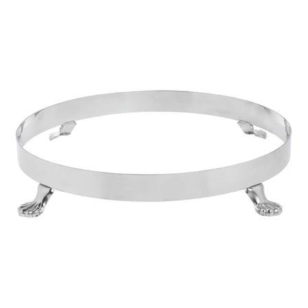 HUBERT® Buffet Tray Stand Round Stainless Steel - 16 1/2 Dia x 1 1/2 H