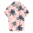 thumbnail image 2 of Aloohaidyvio Hanes Hawaiian Shirt for Men 2025 - Beach Vacation Short Sleeve Loose Fit Shirts - Floral Button Down Shirt, 2 of 6