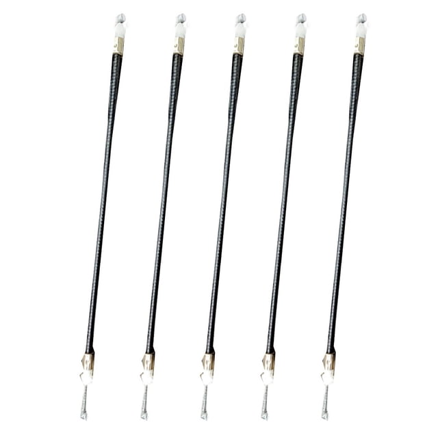 Bgsha 5PCS Electric vehicle motorcycles rear saddle lock plate cable lock cable