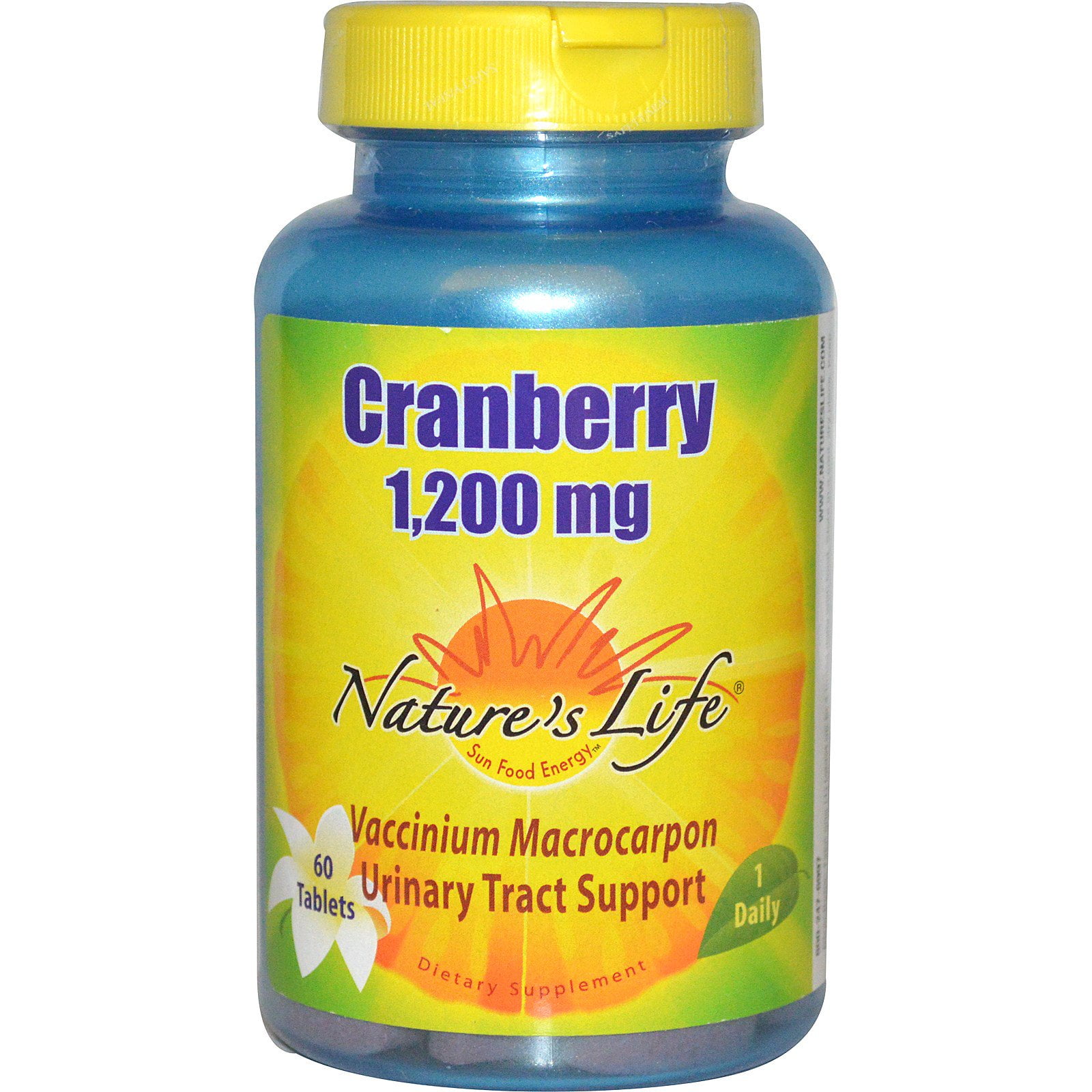 Nature s Life Cranberry 1 200 mg 60 Tablets