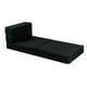 thumbnail image 3 of Sofá cama plegable Atlas del descanso individual color gris estilo Puff, 3 of 6