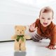 thumbnail image 4 of Juguetes, Peluches, Muñecos de peluche, Animales de peluche, Oso marrón clásico de 9.8 pulgadas, Juguete lindo y pequeño Zoon, Regalo de cumpleaños para niños y niñas, Muñecos relajantes para niños, M, 4 of 6