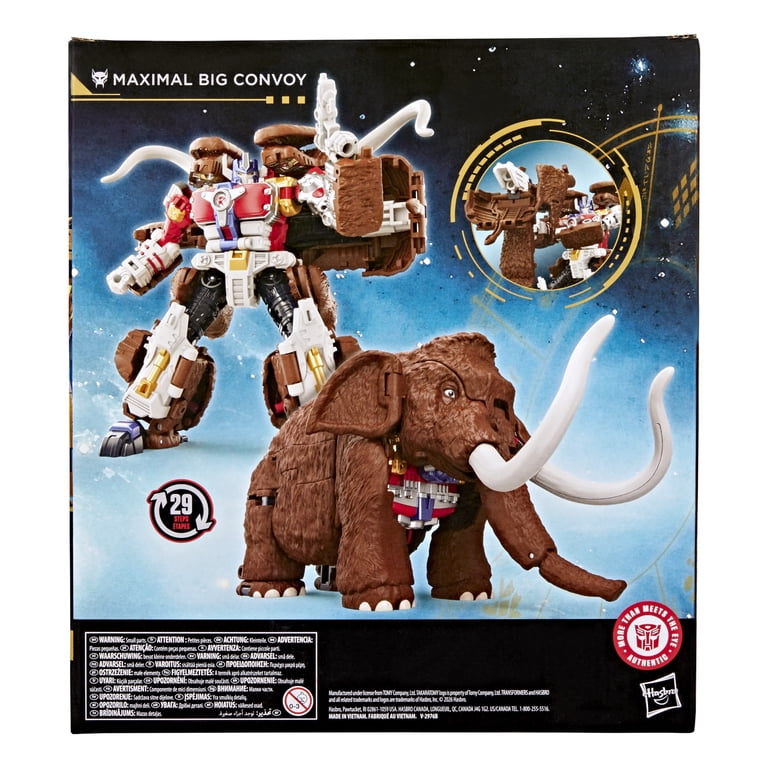新品　 Maximus Mammoth マンモス Transformers, Action Figure, Maximal Big Convoy, 6.5 inch Leader
