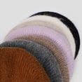 thumbnail image 4 of LinYooLi Women Wool Blend Knitted Beret Hat Autumn Winter French Classic Beanie Cap, 4 of 4