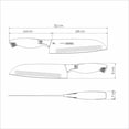 thumbnail image 3 of Cuchillo Santoku Tramontina Sublime 7.5 Pulgadas, 3 of 5