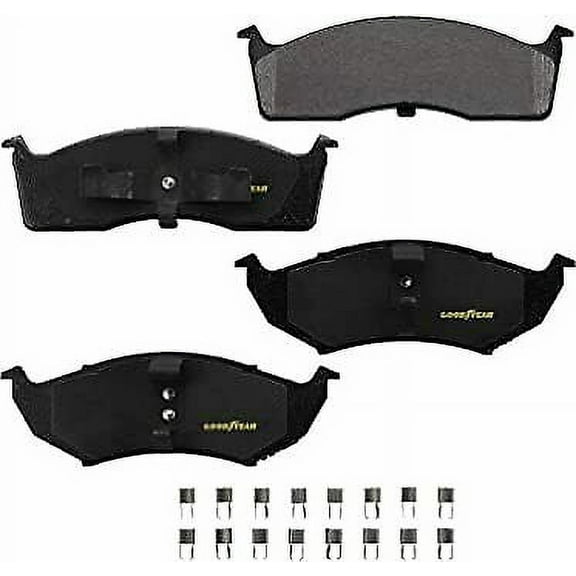 Front Ceramic Brake Pads for Chysler, Dodge, & Plymouth Goodyear Brakes GYD591