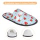 thumbnail image 3 of Fotbe Strawberry Pantuflas Peludas para Mujer con Estampado, Zapatillas de Peluche, Zapatos de Invierno para Casa, Uso Interior y Exterior-Medium, 3 of 8