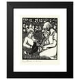 thumbnail image 2 of Lucien Pissarro 15x18 Black Modern Framed Museum Art Print Titled - Three Children (1910), 2 of 5
