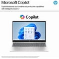 thumbnail image 5 of HP 15.6" HD Touchscreen Laptop Computer, Intel 13th Gen Core i3-1315U, 16GB RAM, 1TB SSD, Copilot AI, Windows 11, Wi-Fi 6, BT 5.3, Silver, 5 of 7