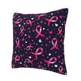thumbnail image 3 of Eflxamz Pillow Covers Pink Throw Pillow Cases Polyester Cushion Case Decor Decorations 18x18 inches, 3 of 3