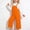 EliteGoogv#Orange, variant on Girls Performance Overalls Cute Suspenders Pants For Kids Dance Choir School Costume Outfit Jumpsuit Blue 4-5 Years